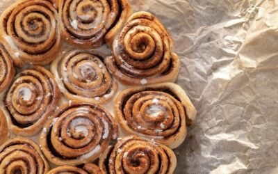 Cinnamon Rolls with Crystal City Butter Olive Oil