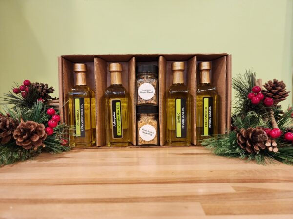 Grilling with Crystal City Olive Oil set